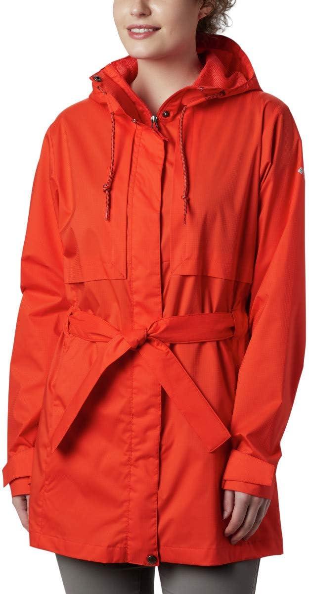 imageColumbia womens Pardon My Trench II Rain JacketBold Orange