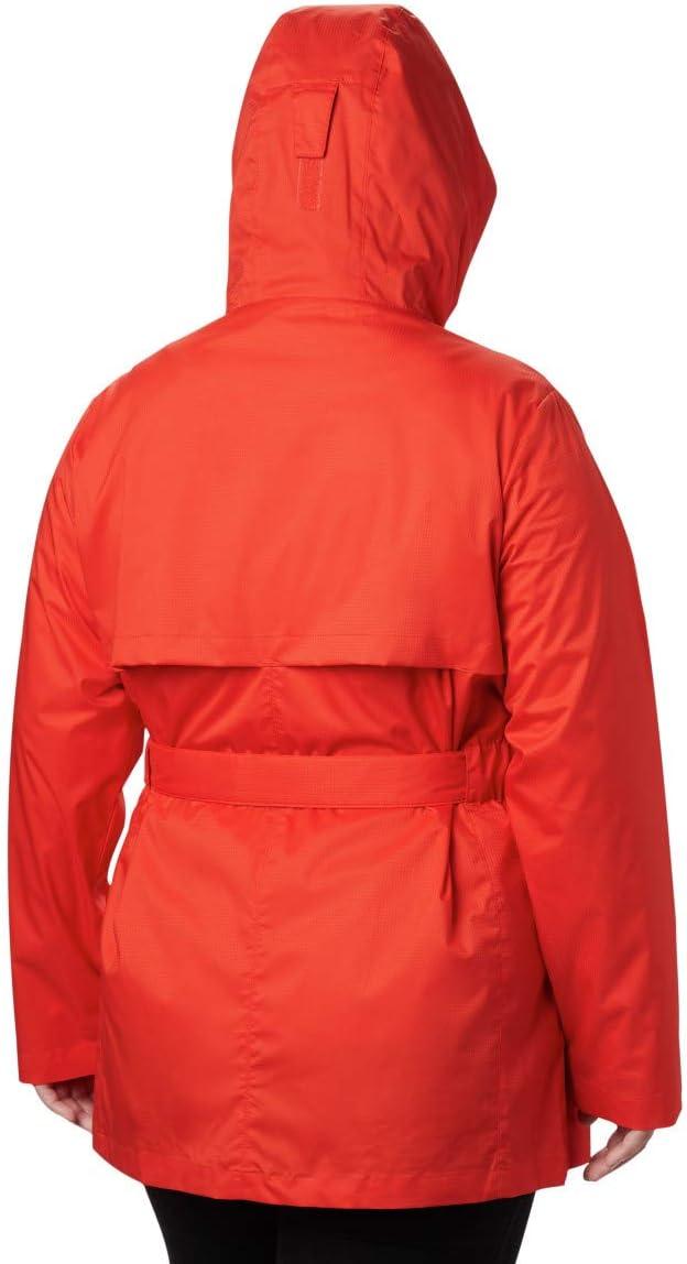 imageColumbia womens Pardon My Trench II Rain JacketBold Orange