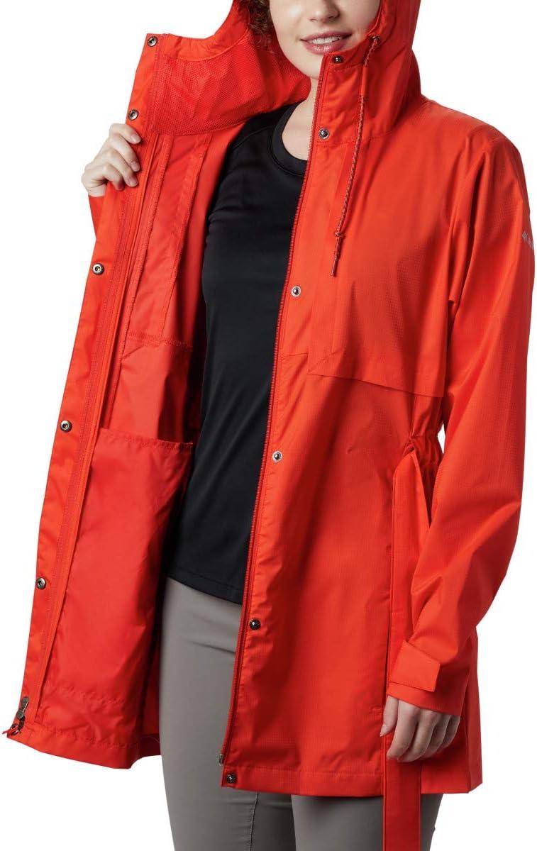 imageColumbia womens Pardon My Trench II Rain JacketBold Orange