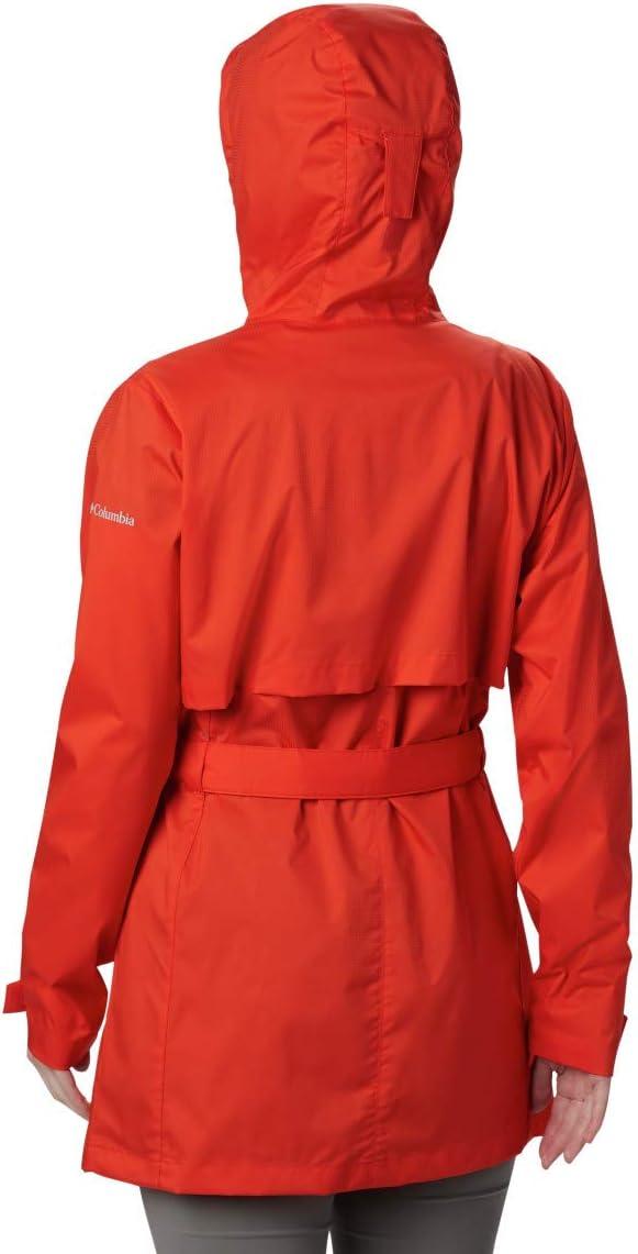 imageColumbia womens Pardon My Trench II Rain JacketBold Orange