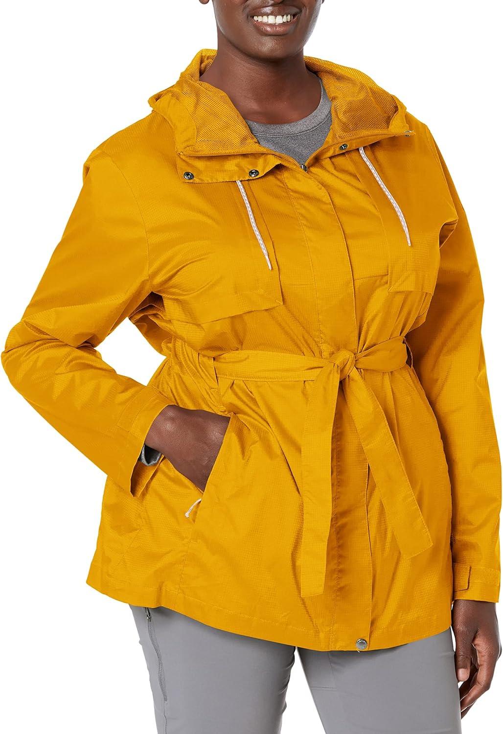 imageColumbia womens Pardon My Trench II Rain JacketBright Gold