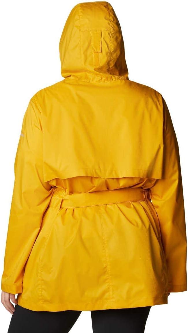 imageColumbia womens Pardon My Trench II Rain JacketBright Gold