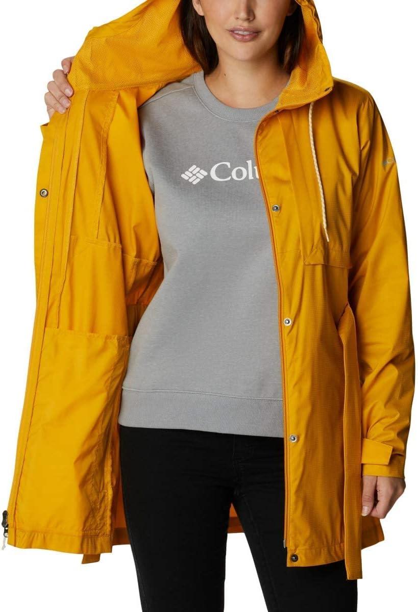imageColumbia womens Pardon My Trench II Rain JacketBright Gold