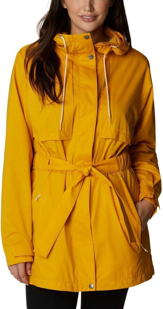 imageColumbia womens Pardon My Trench II Rain JacketBright Gold