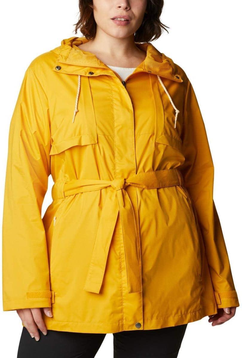 imageColumbia womens Pardon My Trench II Rain JacketBright Gold