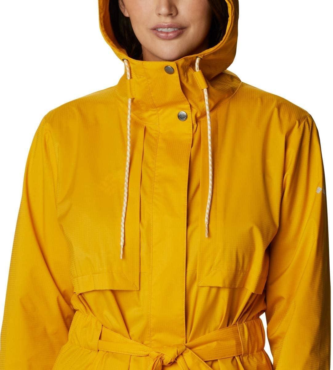 imageColumbia womens Pardon My Trench II Rain JacketBright Gold