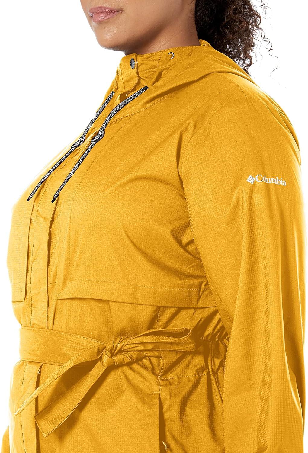 imageColumbia womens Pardon My Trench II Rain JacketBright Gold