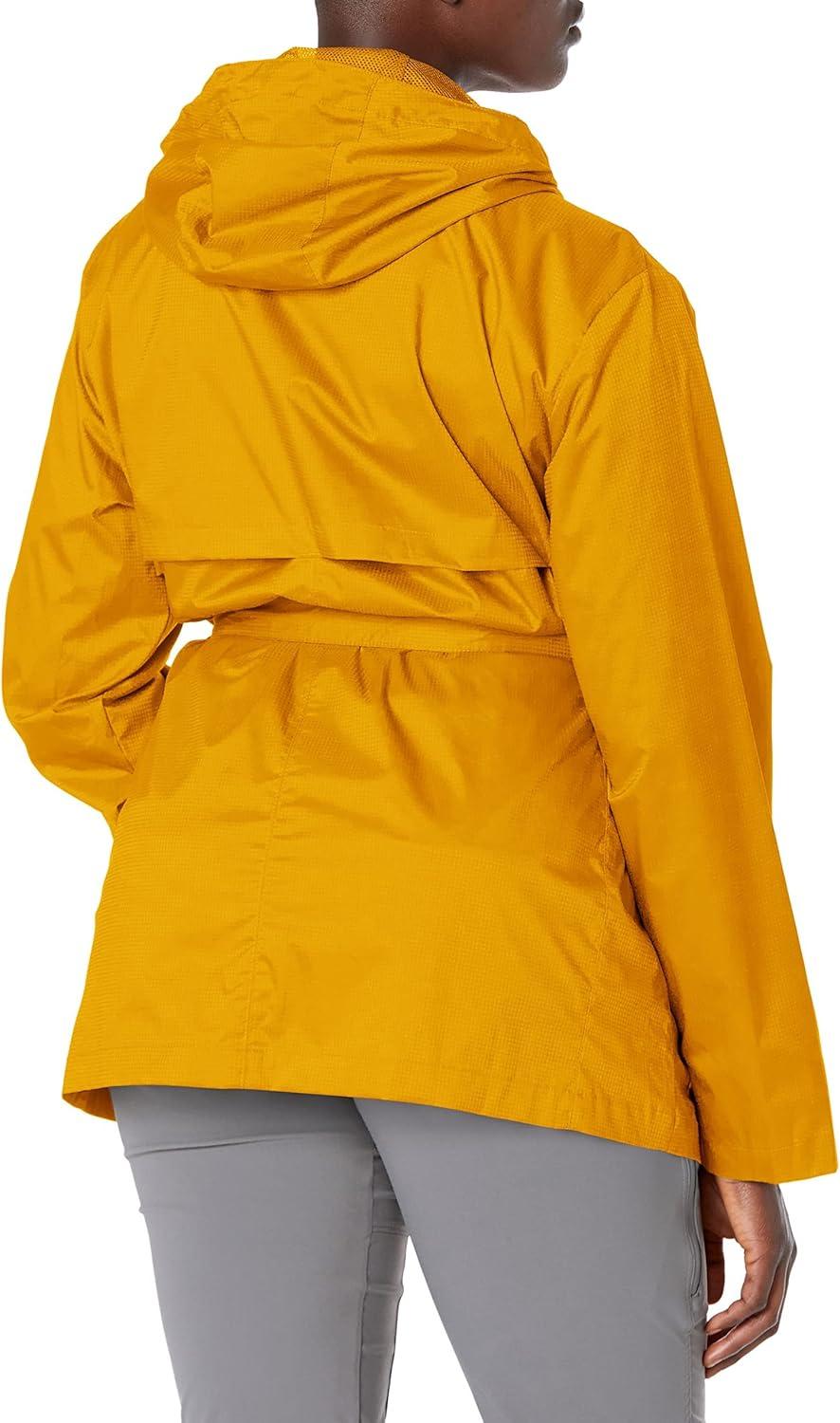 imageColumbia womens Pardon My Trench II Rain JacketBright Gold