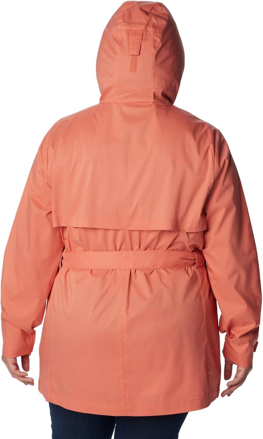 imageColumbia womens Pardon My Trench II Rain JacketFaded Peach
