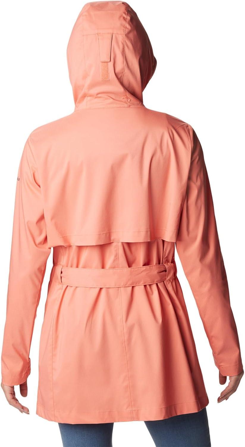 imageColumbia womens Pardon My Trench II Rain JacketFaded Peach