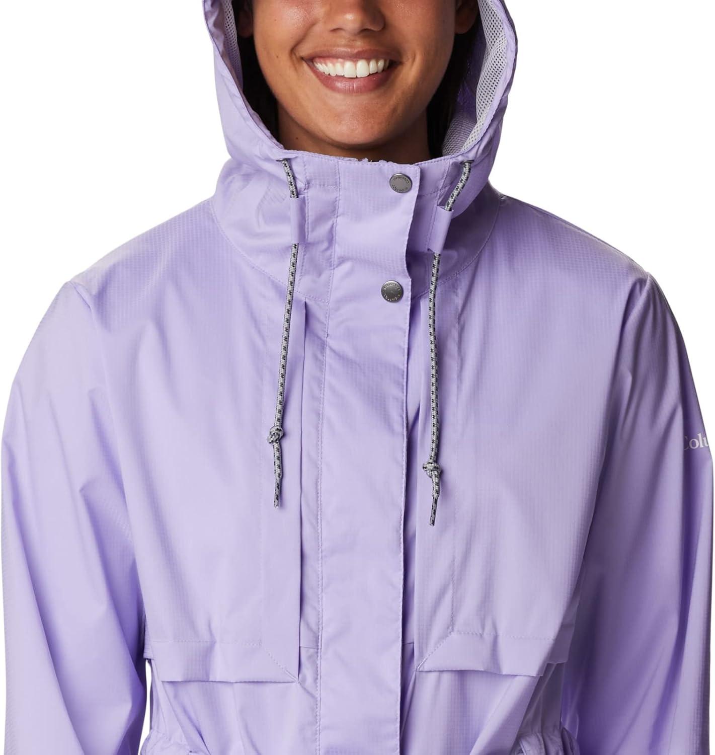 imageColumbia womens Pardon My Trench II Rain JacketFrosted Purple