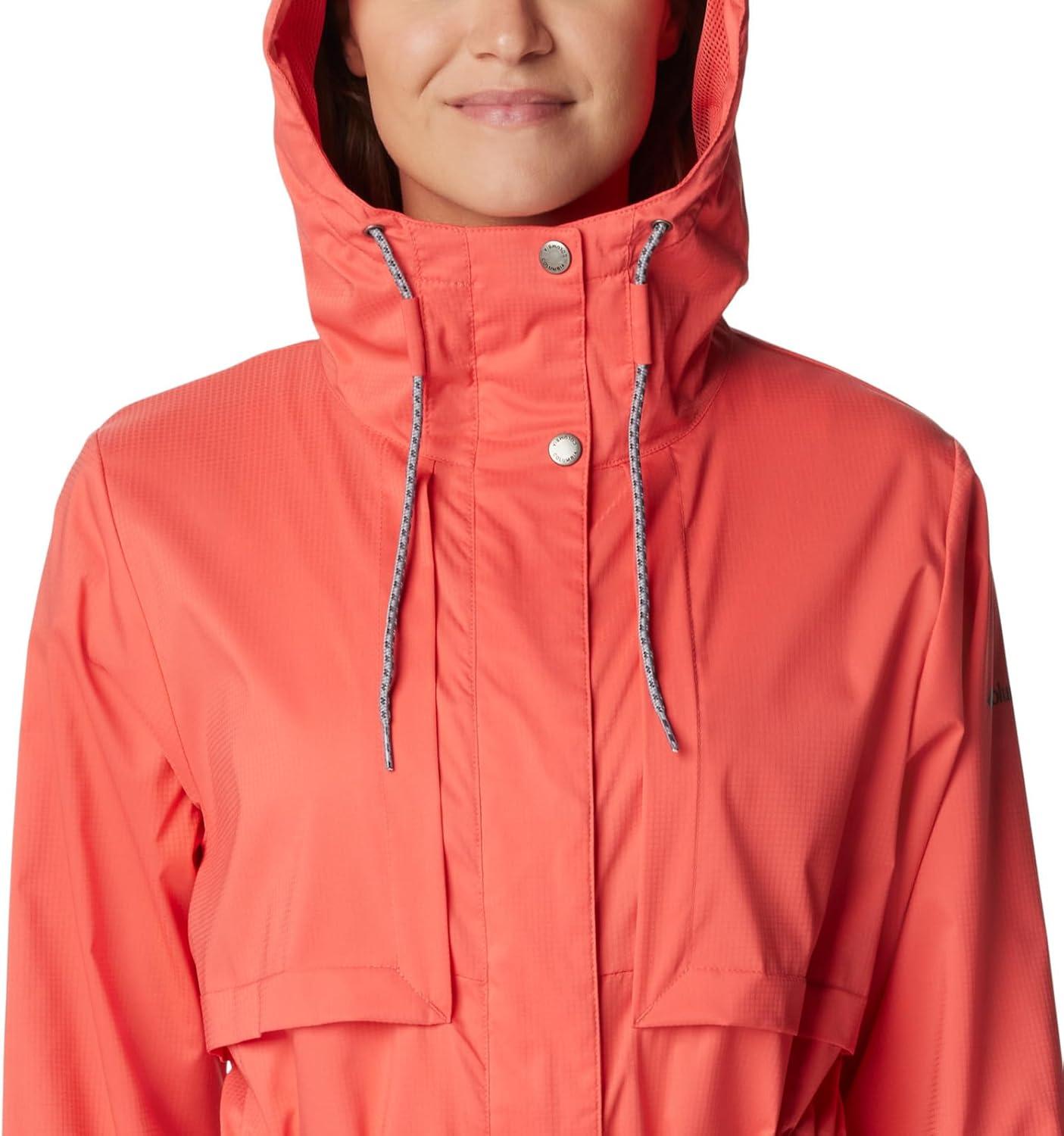 imageColumbia womens Pardon My Trench II Rain JacketJuicy