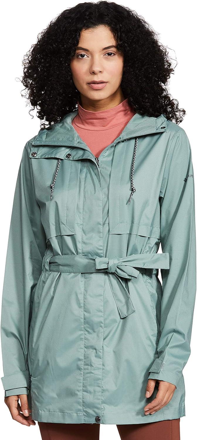 imageColumbia womens Pardon My Trench II Rain JacketLight Lichen