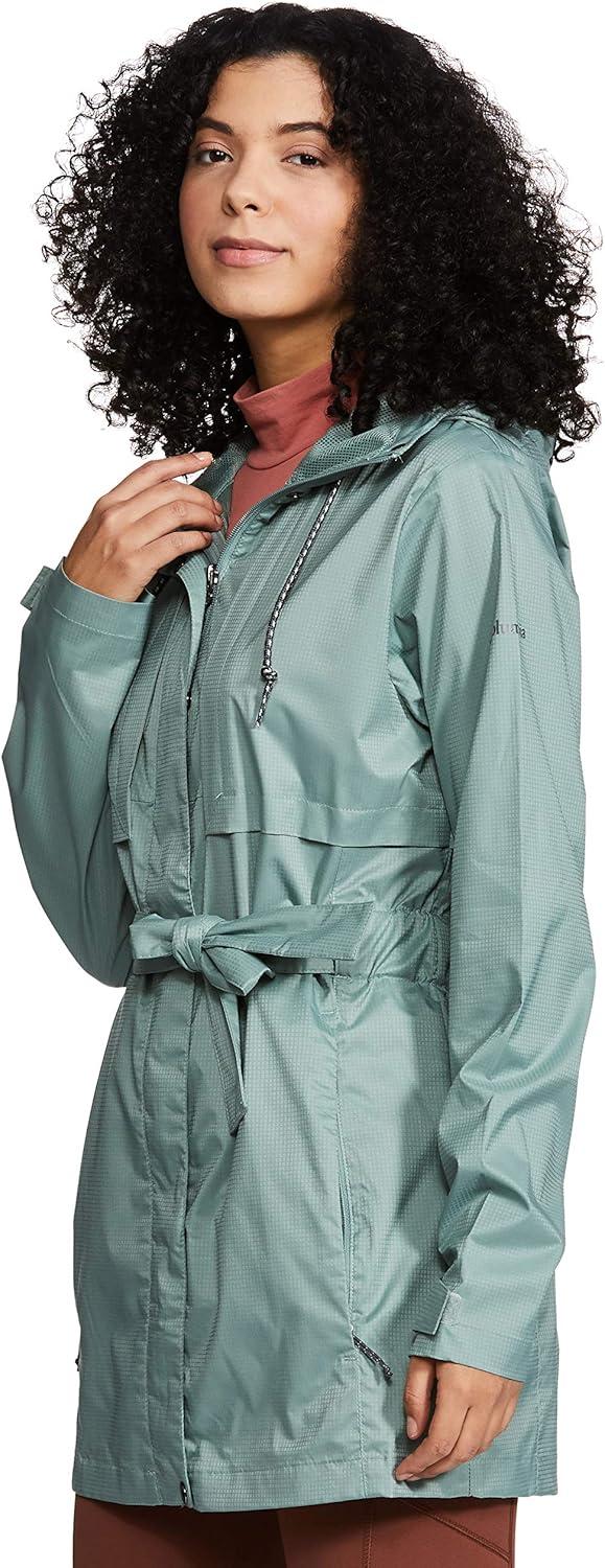 imageColumbia womens Pardon My Trench II Rain JacketLight Lichen