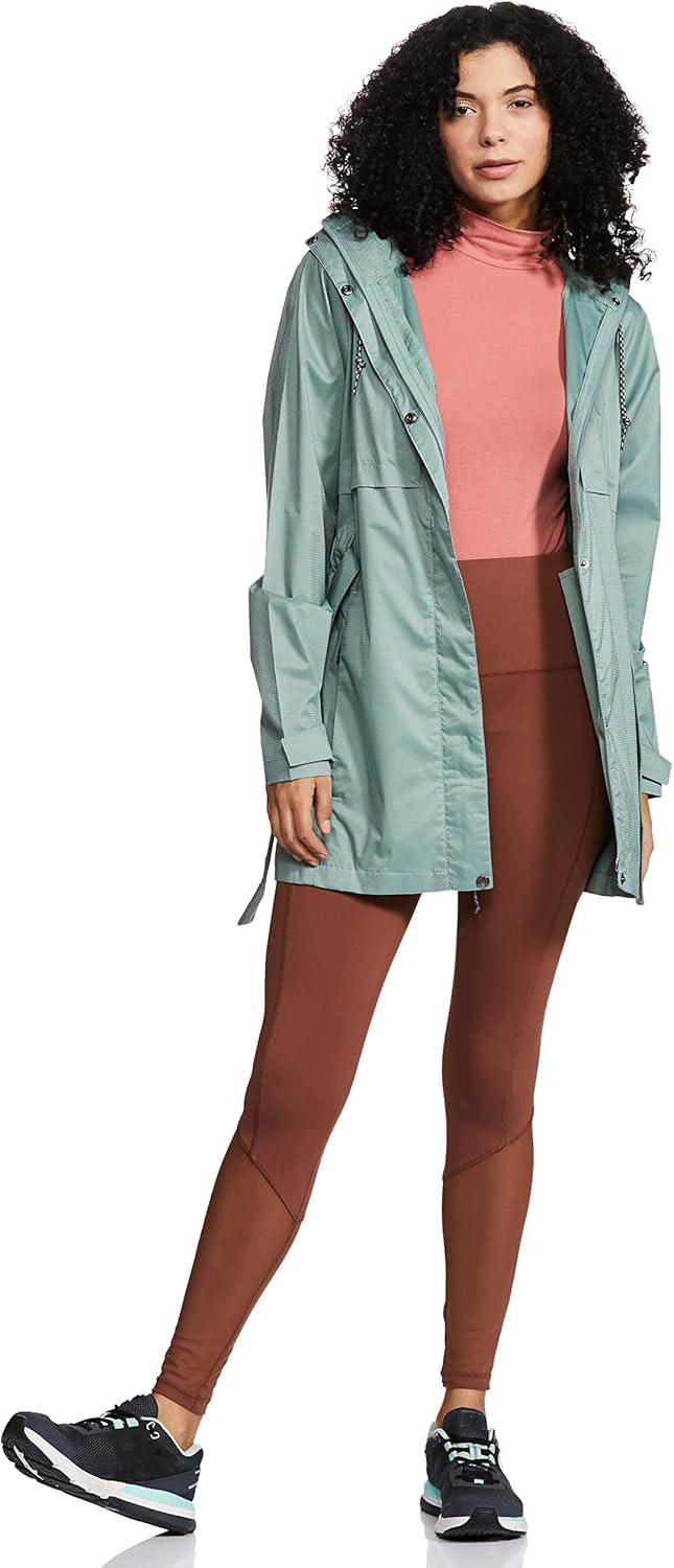 imageColumbia womens Pardon My Trench II Rain JacketLight Lichen