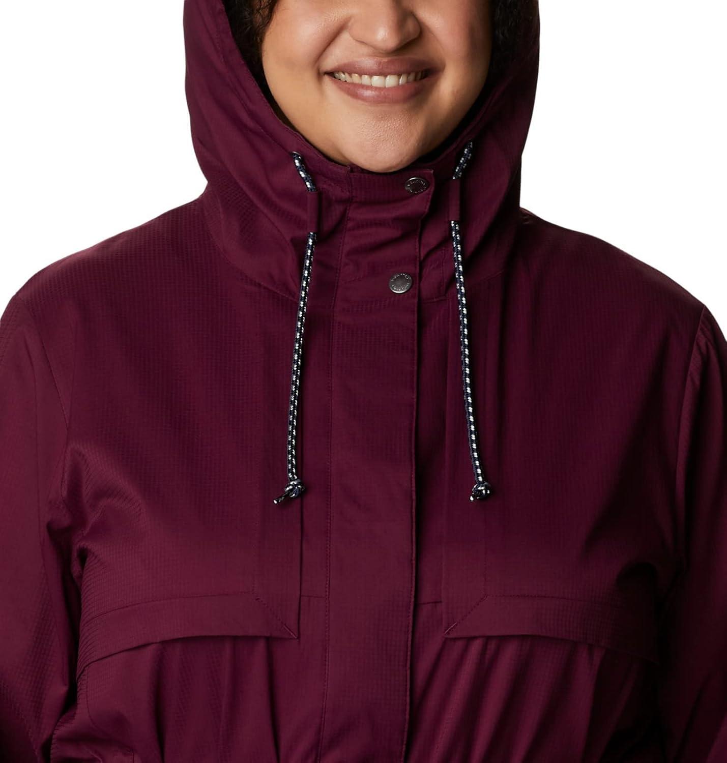 imageColumbia womens Pardon My Trench II Rain JacketMarionberry