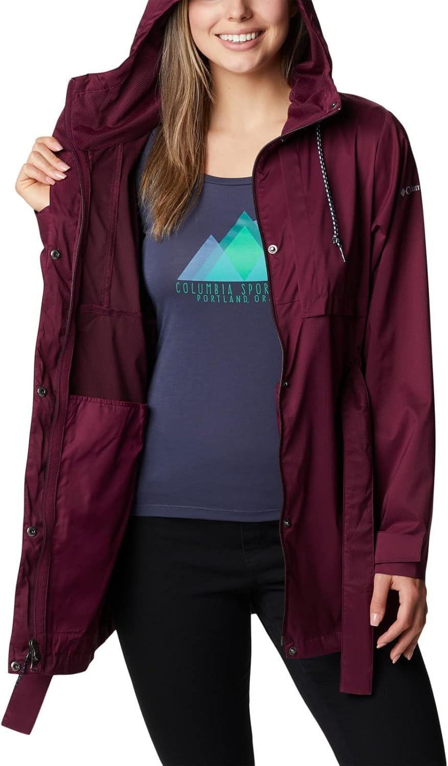 imageColumbia womens Pardon My Trench II Rain JacketMarionberry