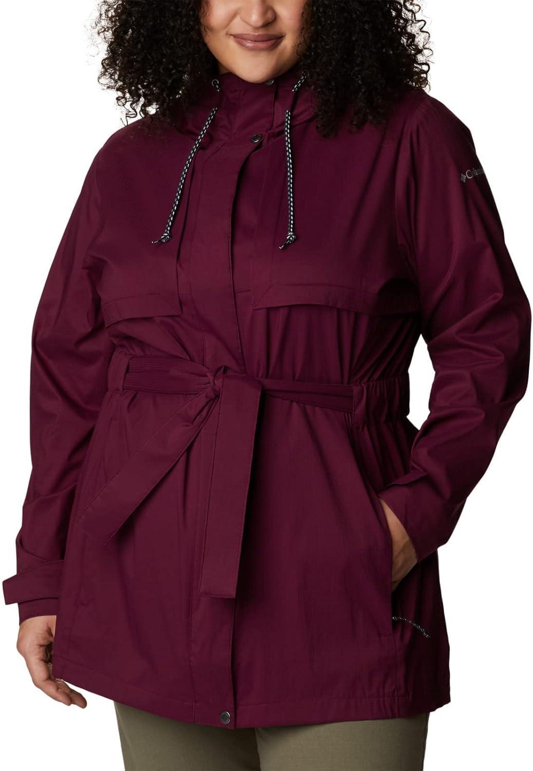 imageColumbia womens Pardon My Trench II Rain JacketMarionberry
