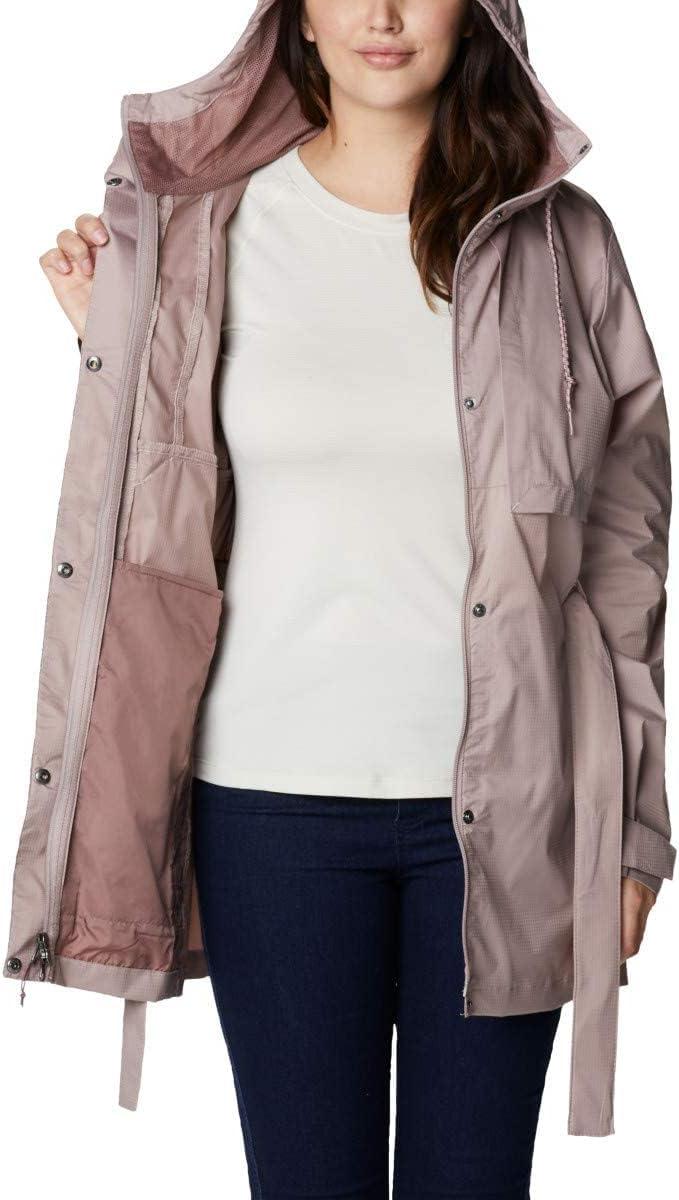 imageColumbia womens Pardon My Trench II Rain JacketMauve Vapor