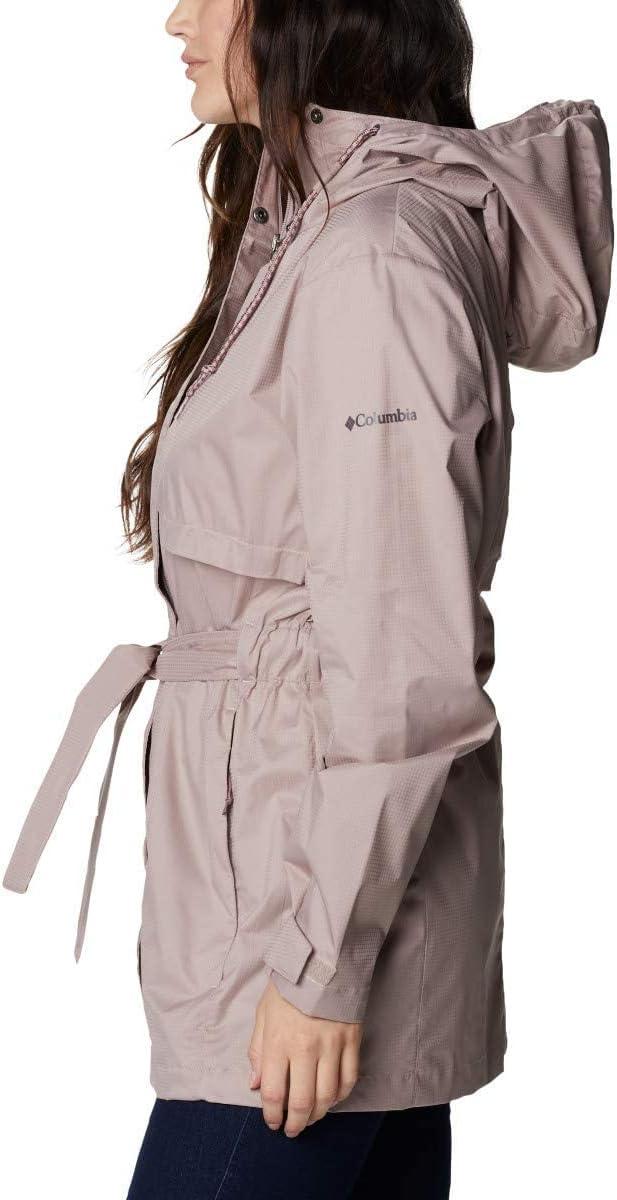imageColumbia womens Pardon My Trench II Rain JacketMauve Vapor