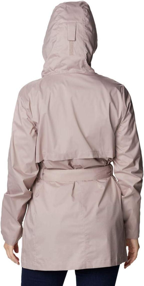 imageColumbia womens Pardon My Trench II Rain JacketMauve Vapor