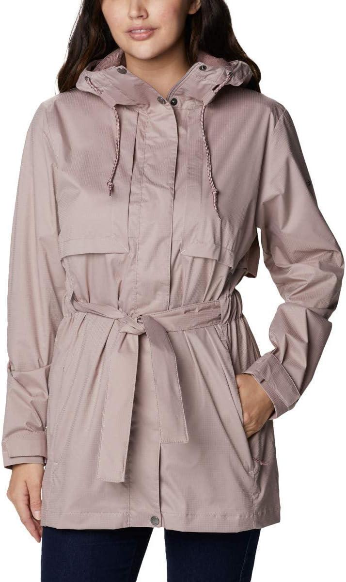 imageColumbia womens Pardon My Trench II Rain JacketMauve Vapor