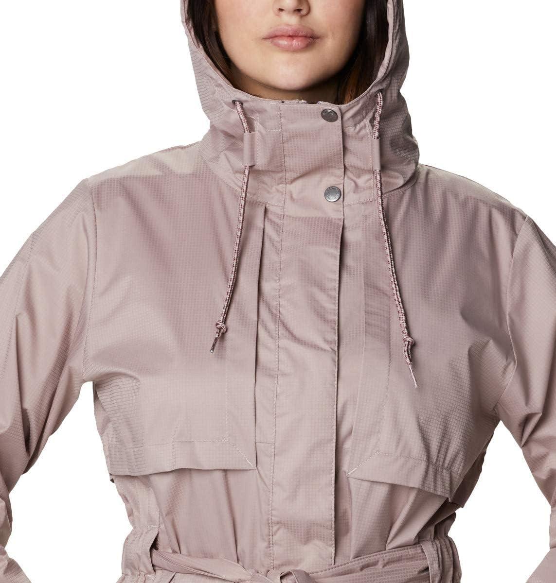 imageColumbia womens Pardon My Trench II Rain JacketMauve Vapor