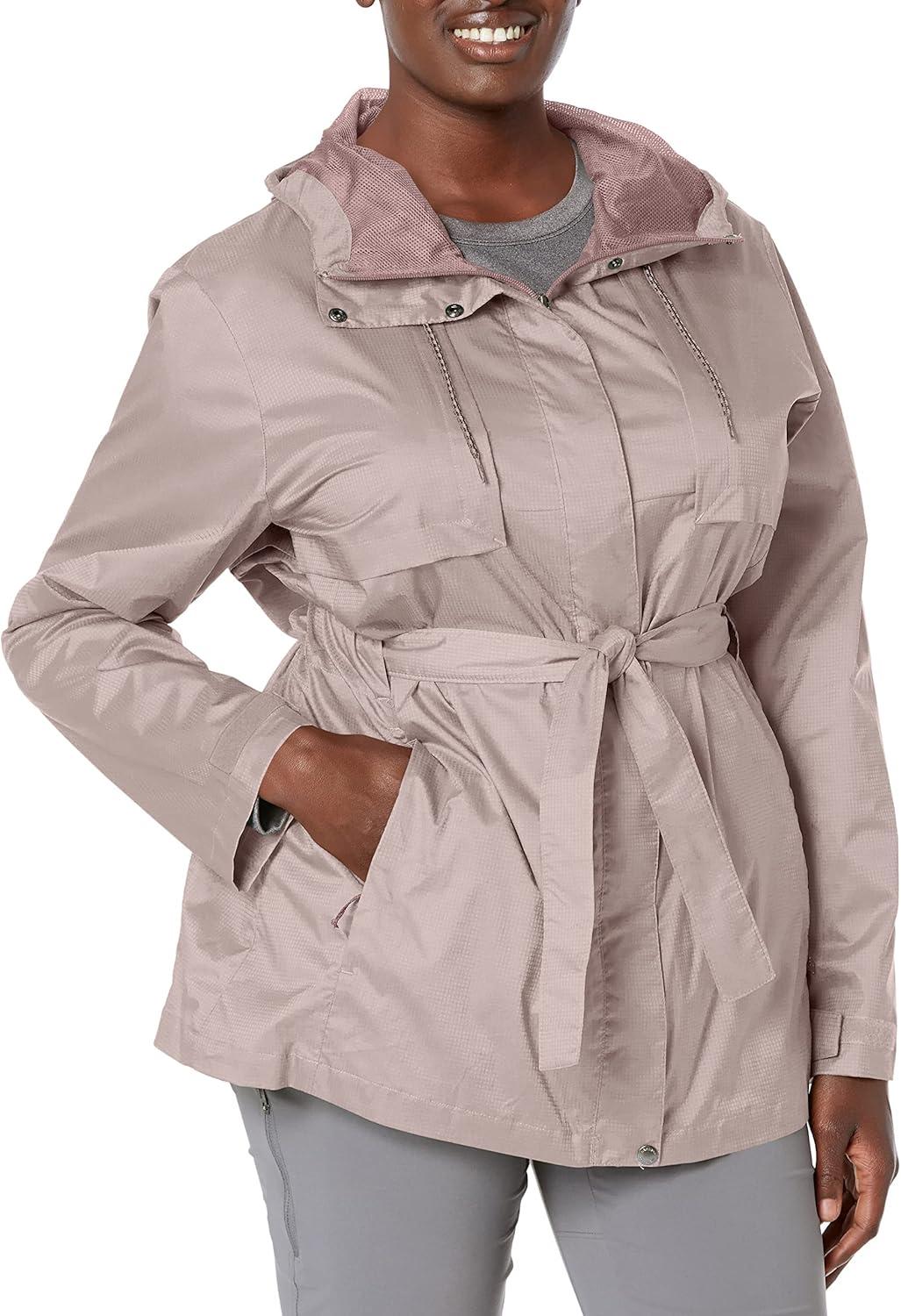 imageColumbia womens Pardon My Trench II Rain JacketMauve Vapor