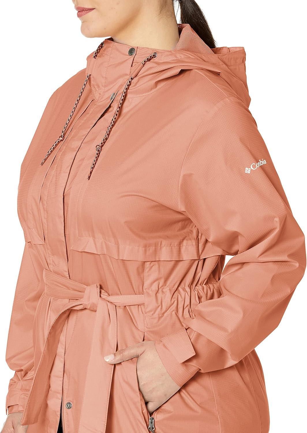 imageColumbia womens Pardon My Trench II Rain JacketNova Pink