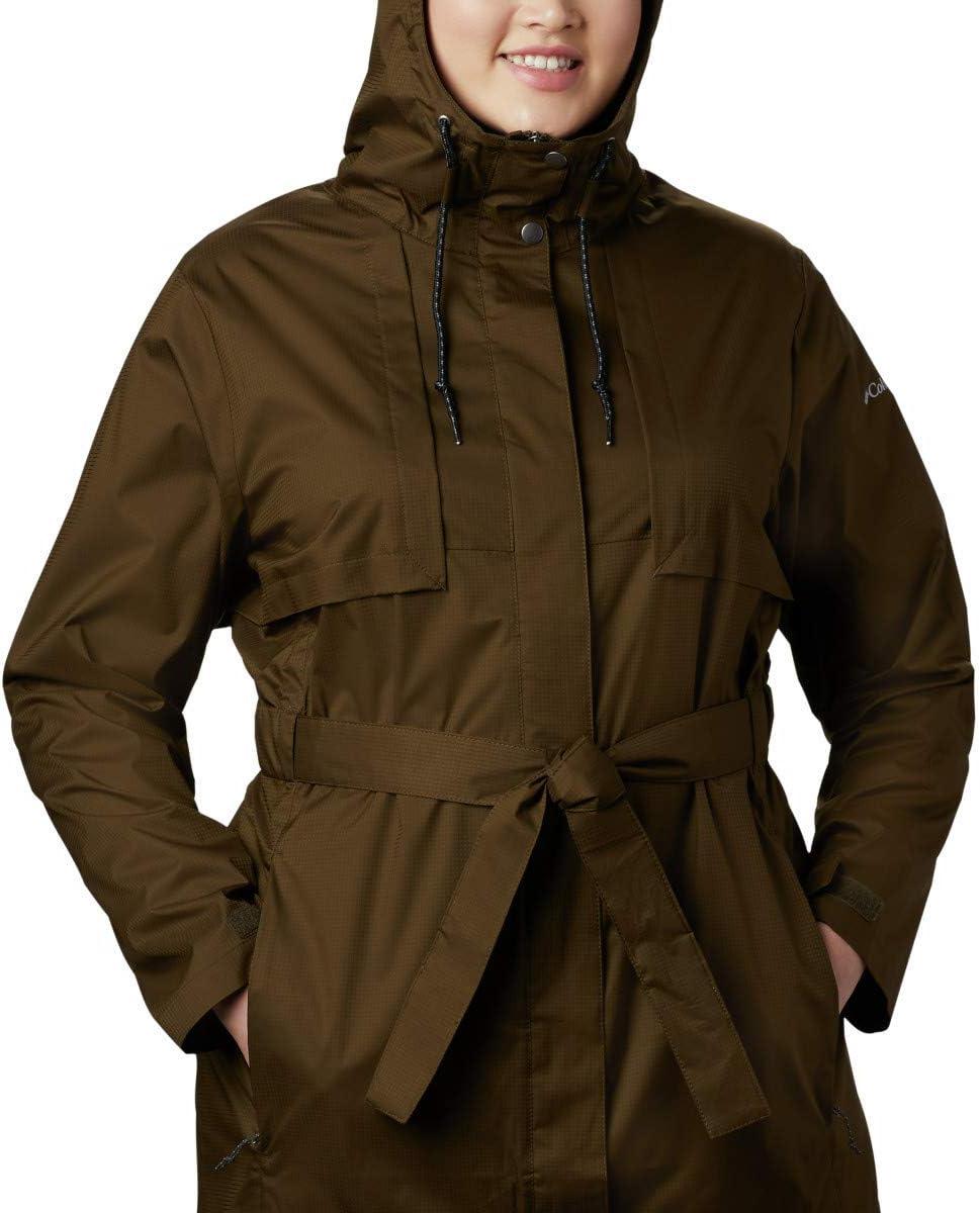 imageColumbia womens Pardon My Trench II Rain JacketOlive Green