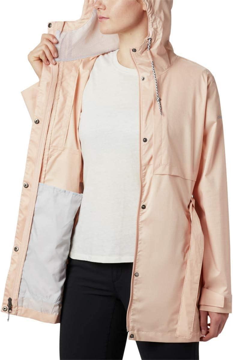 imageColumbia womens Pardon My Trench II Rain JacketPeach Cloud