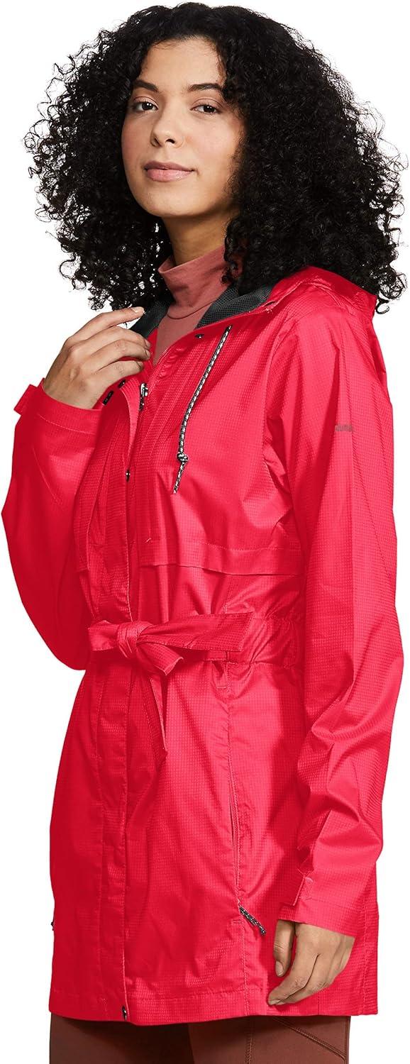 imageColumbia womens Pardon My Trench II Rain JacketRed Lily
