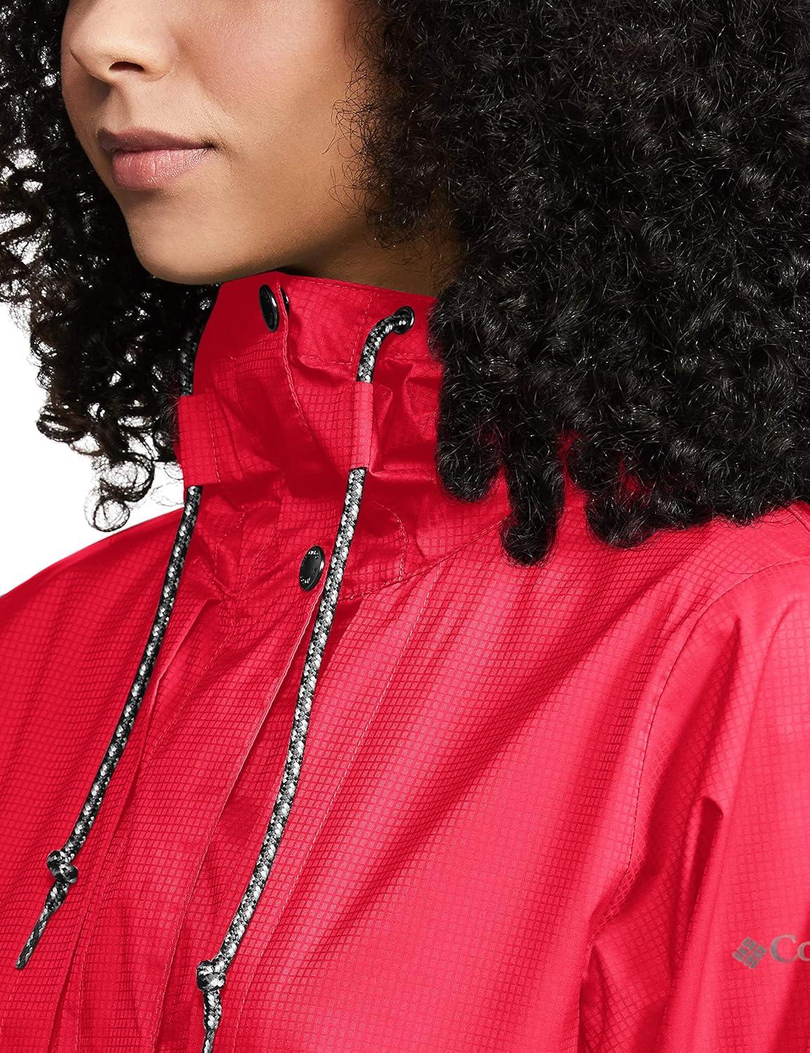 imageColumbia womens Pardon My Trench II Rain JacketRed Lily