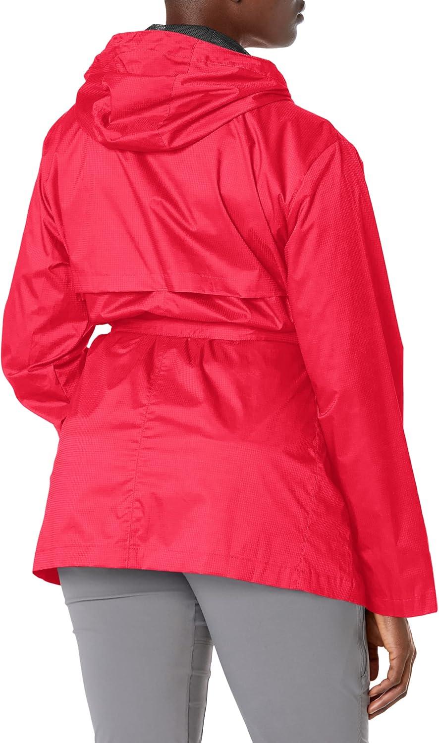 imageColumbia womens Pardon My Trench II Rain JacketRed Lily