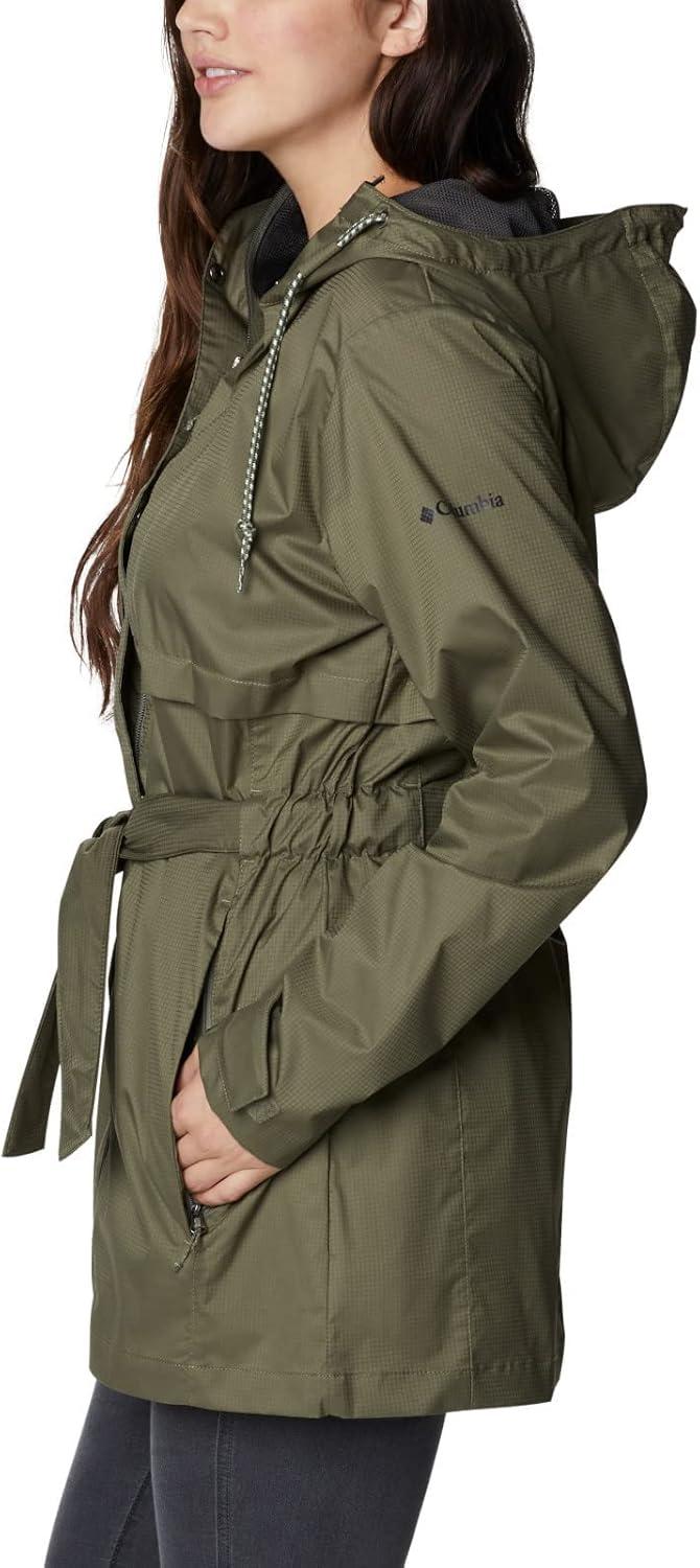 imageColumbia womens Pardon My Trench II Rain JacketStone Green