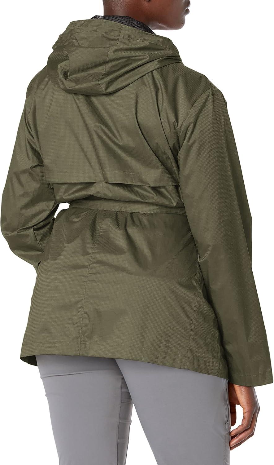 imageColumbia womens Pardon My Trench II Rain JacketStone Green