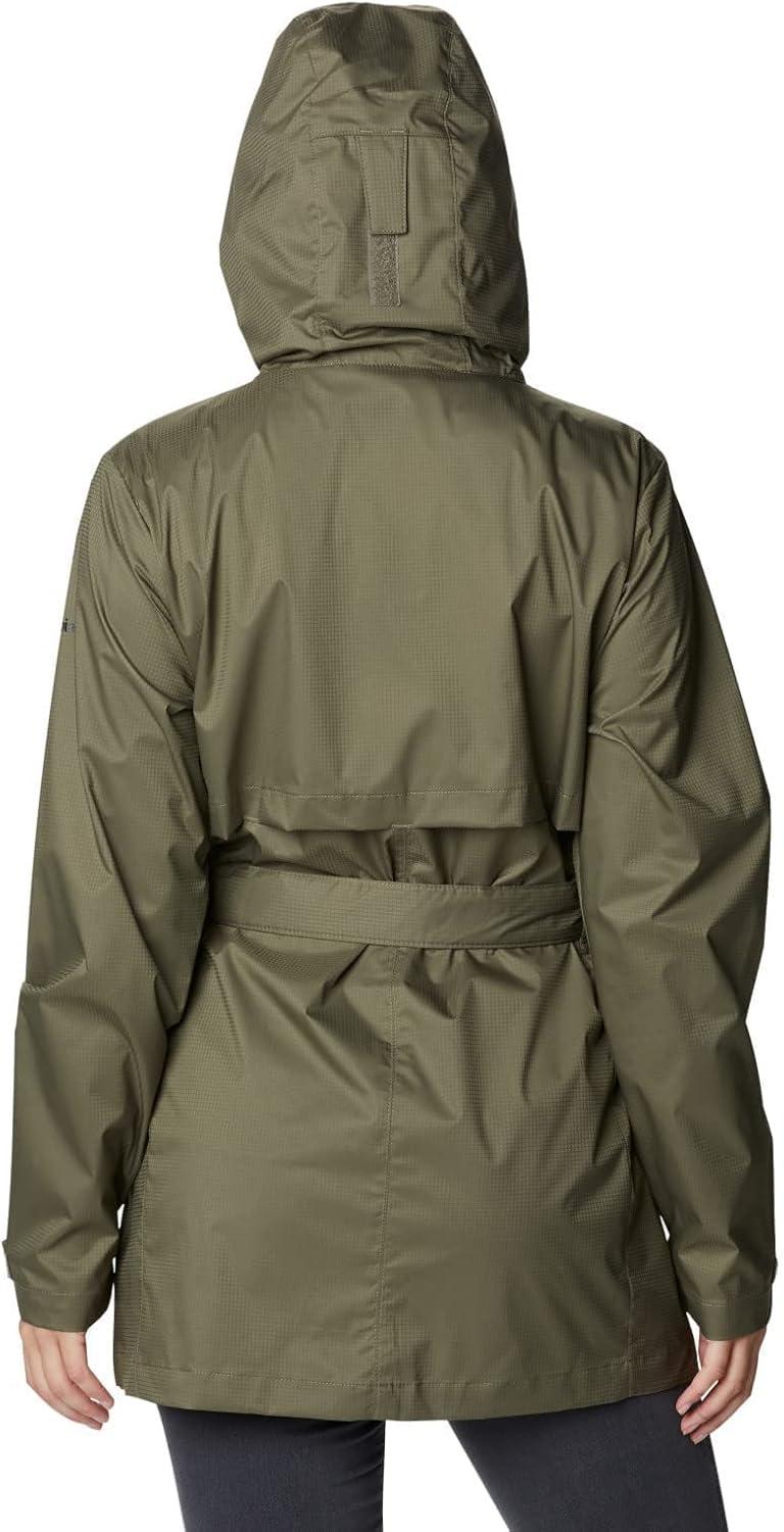 imageColumbia womens Pardon My Trench II Rain JacketStone Green