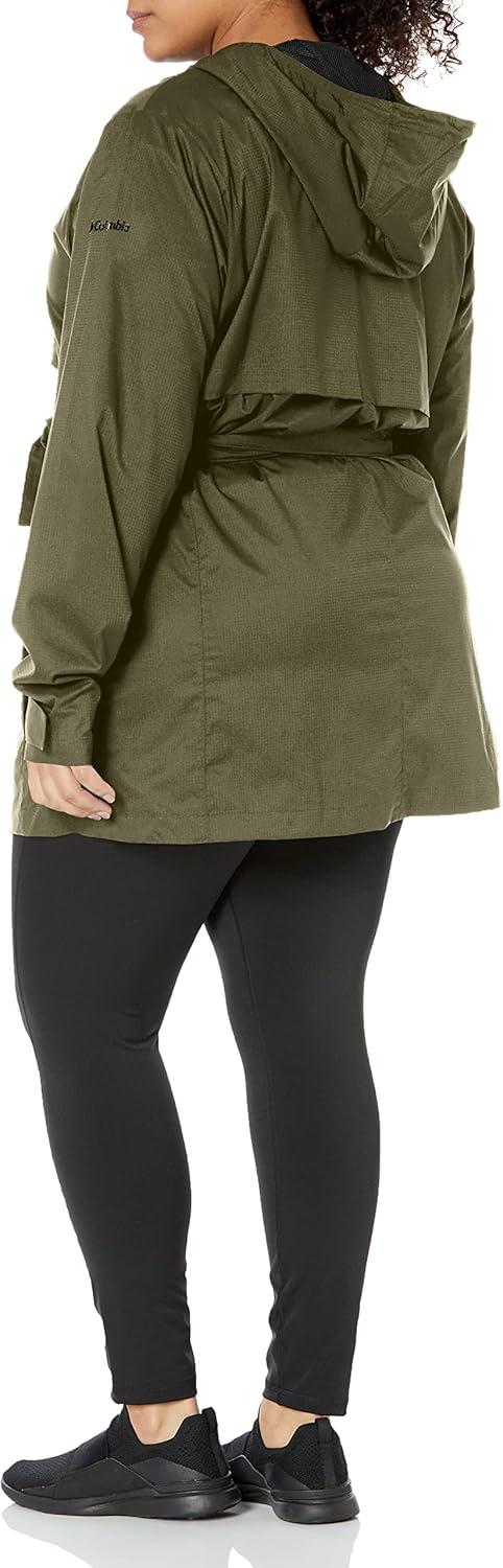 imageColumbia womens Pardon My Trench II Rain JacketStone Green