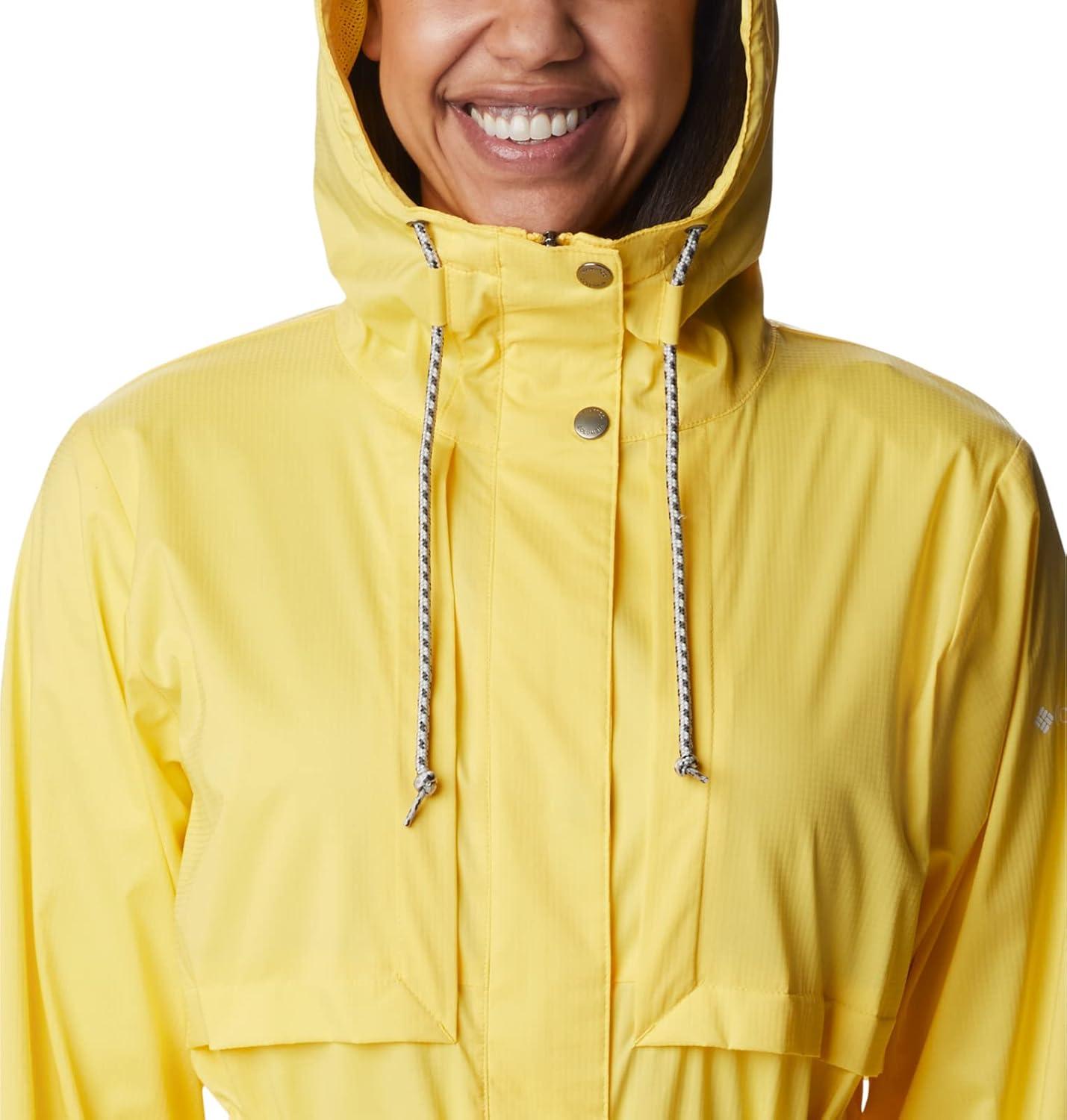 imageColumbia womens Pardon My Trench II Rain JacketSun Glow