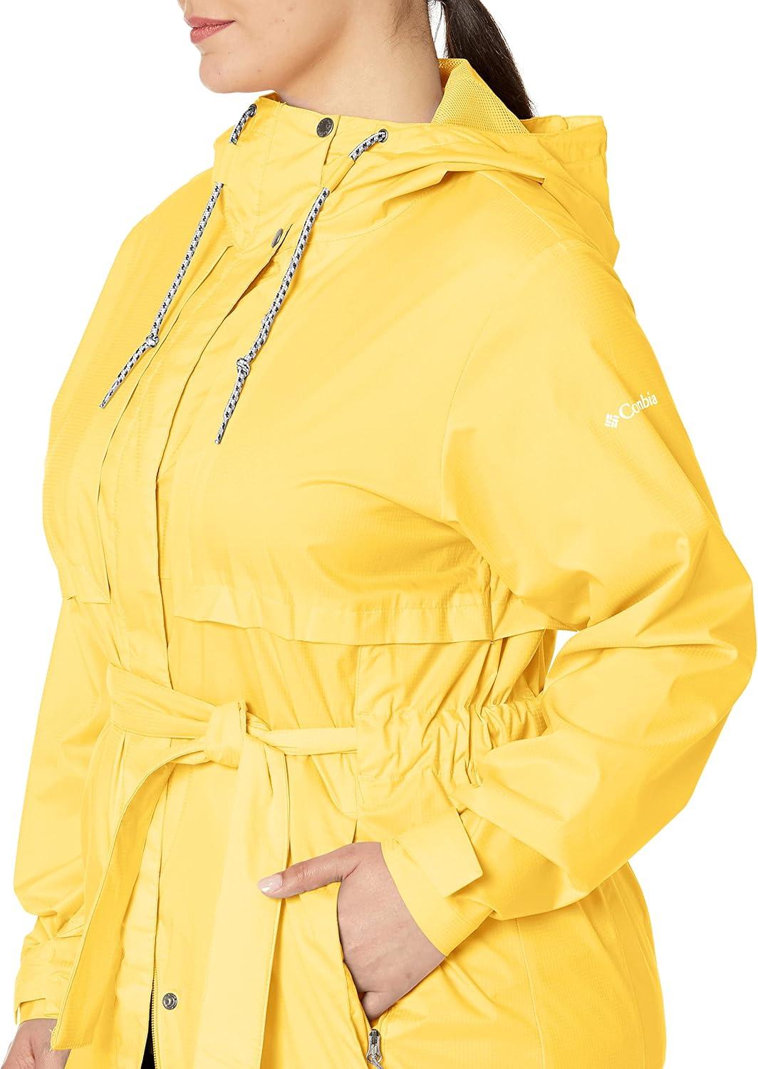 imageColumbia womens Pardon My Trench II Rain JacketSun Glow