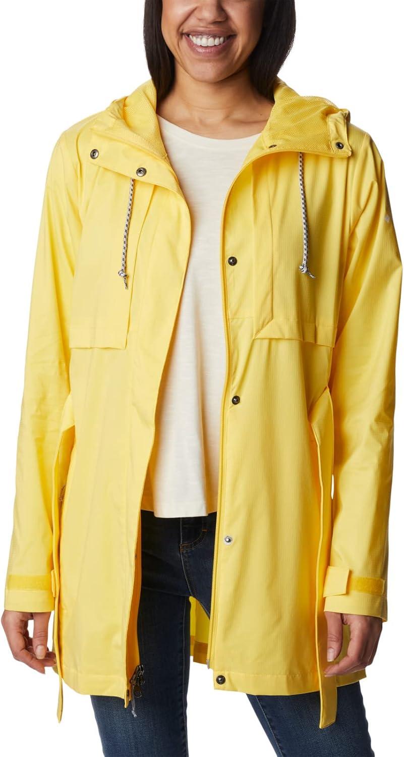 imageColumbia womens Pardon My Trench II Rain JacketSun Glow