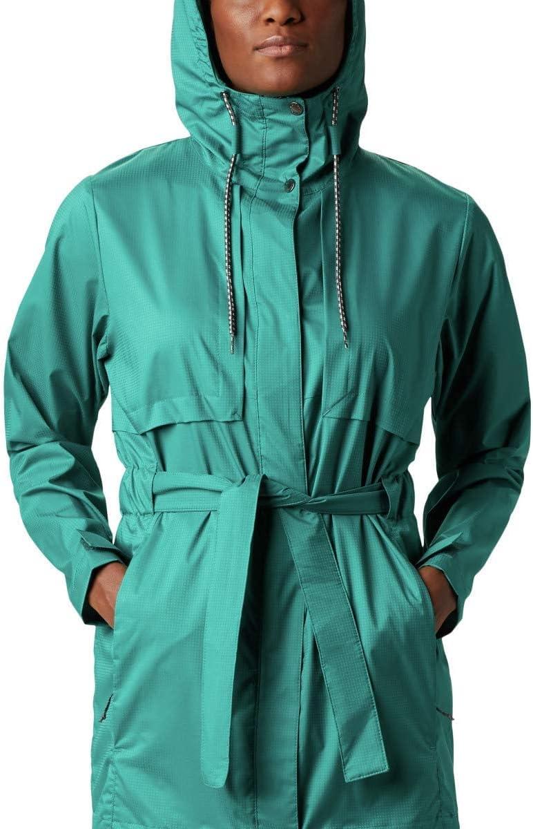 imageColumbia womens Pardon My Trench II Rain JacketWaterfall