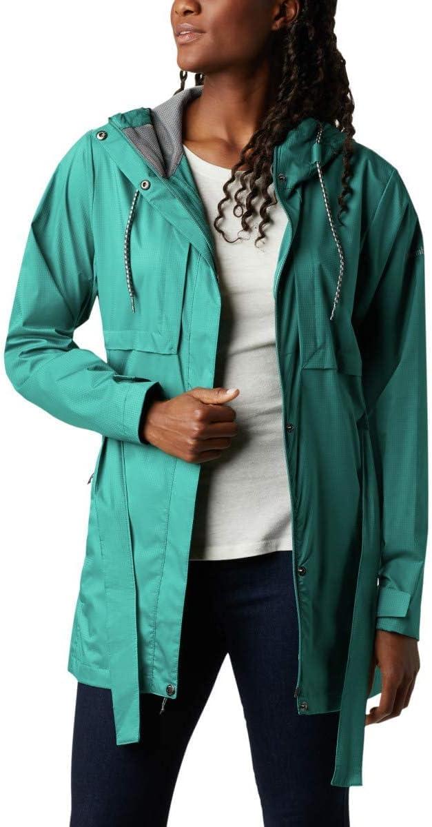 imageColumbia womens Pardon My Trench II Rain JacketWaterfall