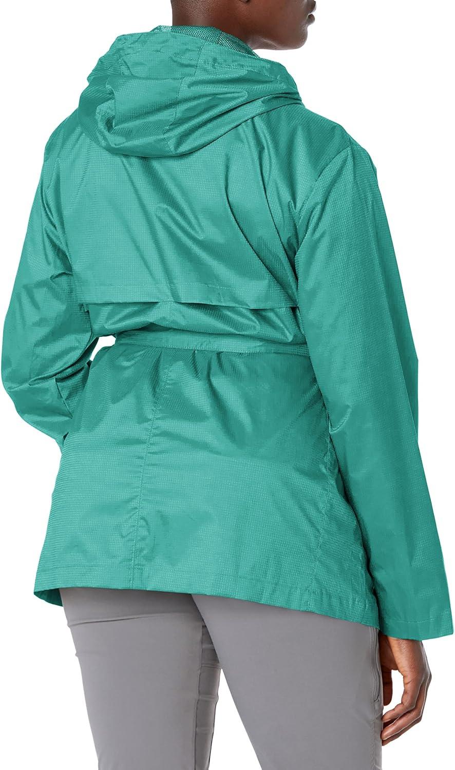 imageColumbia womens Pardon My Trench II Rain JacketWaterfall