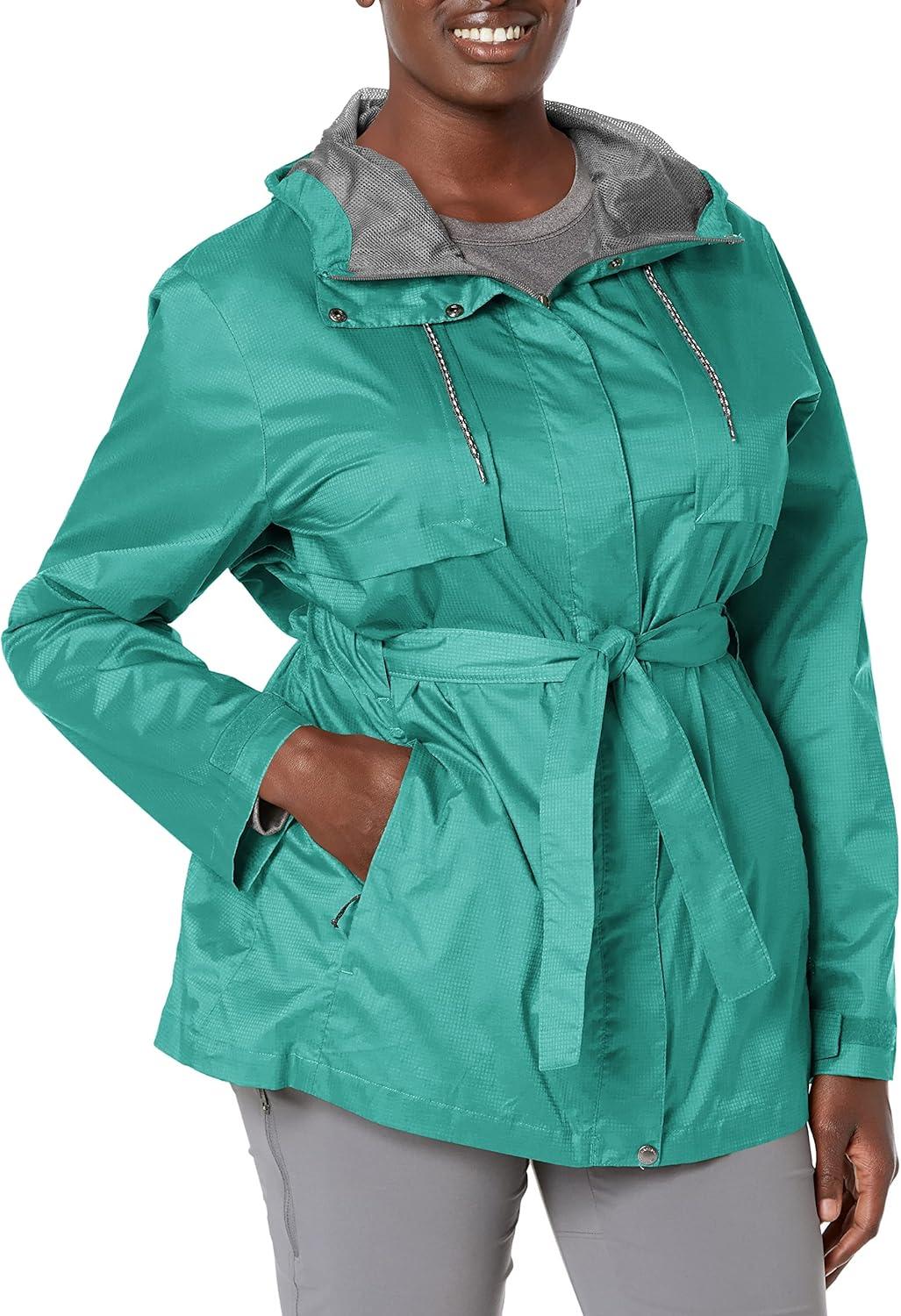imageColumbia womens Pardon My Trench II Rain JacketWaterfall
