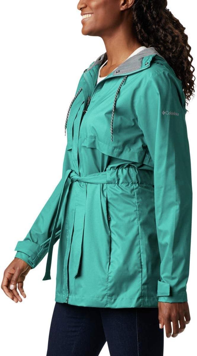 imageColumbia womens Pardon My Trench II Rain JacketWaterfall