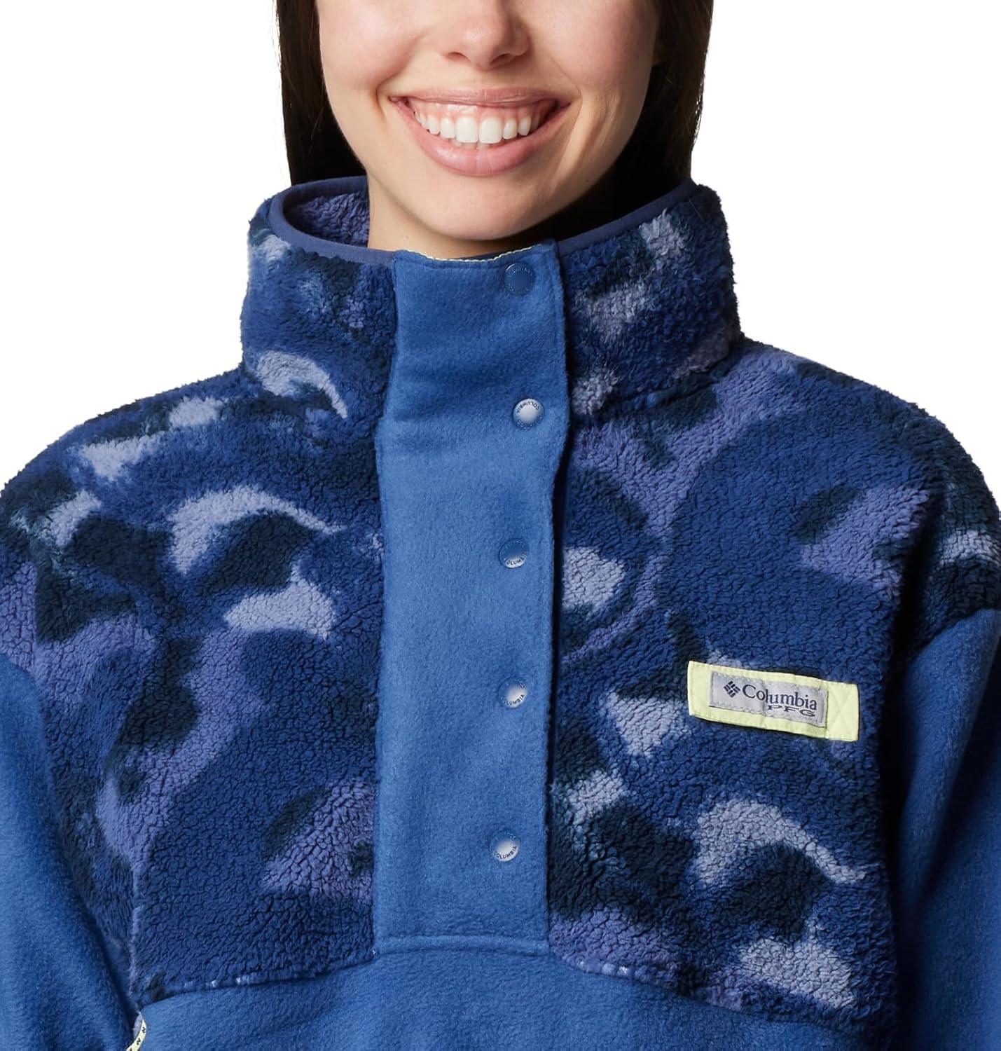 imageColumbia womens Pfg Open Water FleeceCarbonCarbon Aura