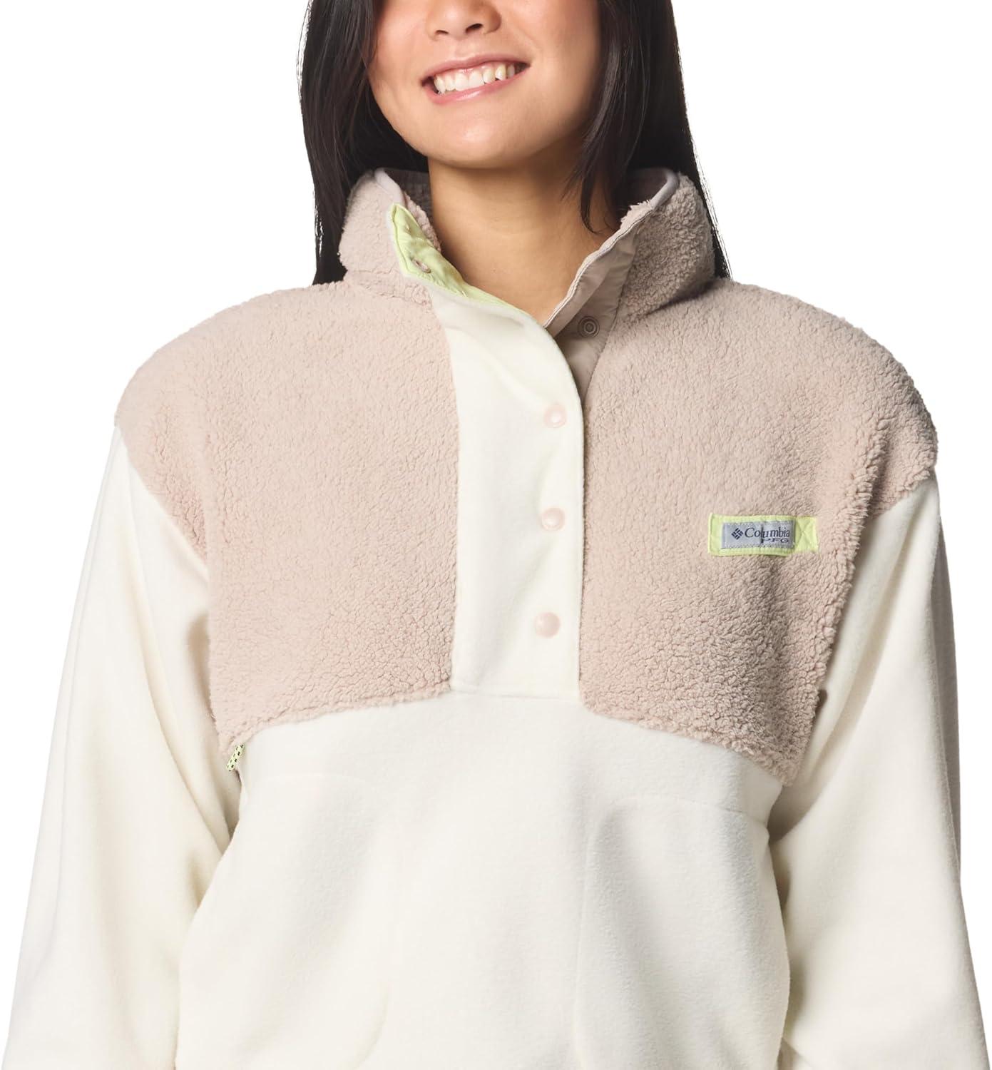 imageColumbia womens Pfg Open Water FleeceCrushed ClayStone