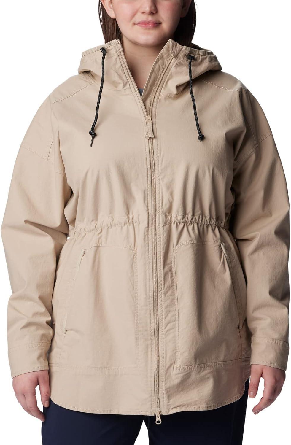 imageColumbia womens Sage Lake Long Lined JacketAncient Fossil