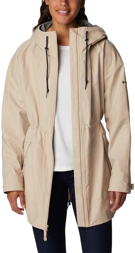 imageColumbia womens Sage Lake Long Lined JacketAncient Fossil